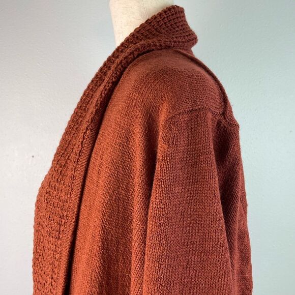 NWT Fresh Henna Open Front Cardigan Sweater Size 1X - Picture 4 of 8